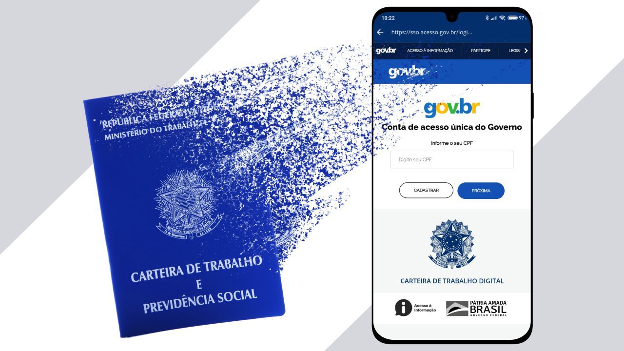 Carteira de Trabalho Digital centraliza serviços e oferece consulta a vagas de emprego