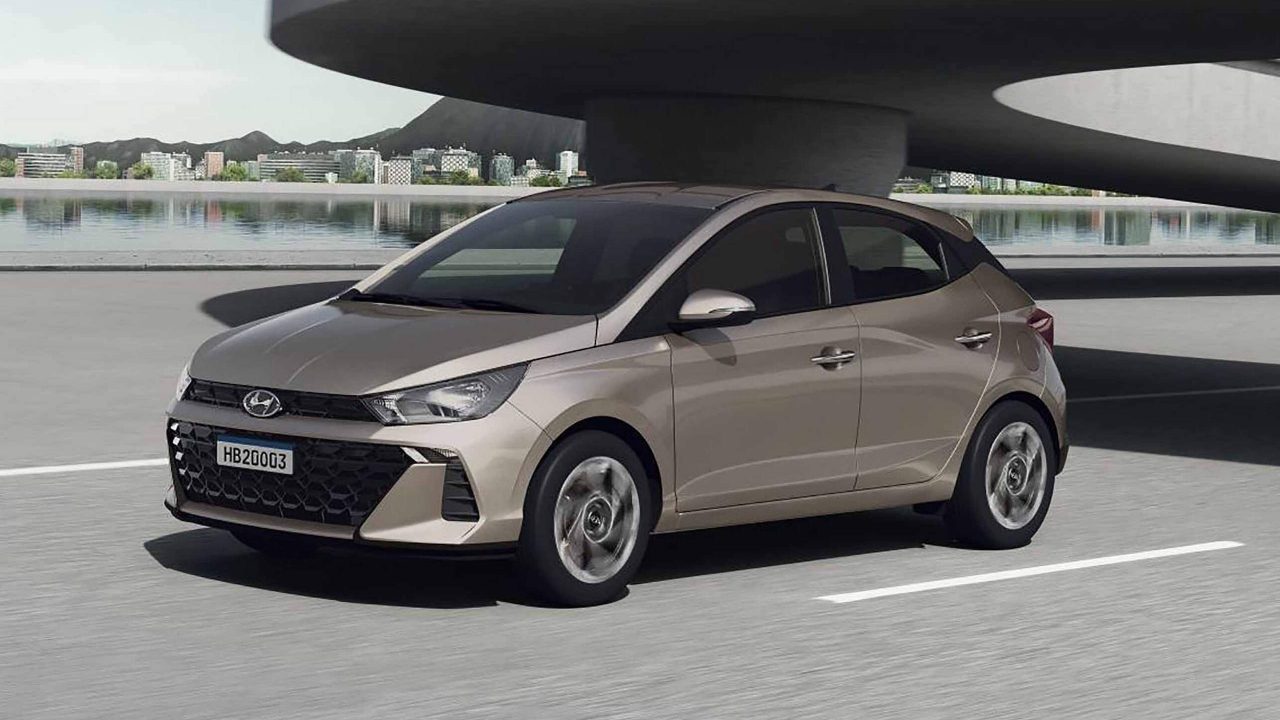 Hyundai HB20 tem aumentos de preços em todas as versões para 2025