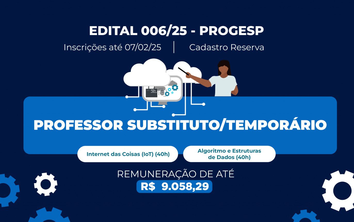 IMD abre seleção para professor substituto na área de TI