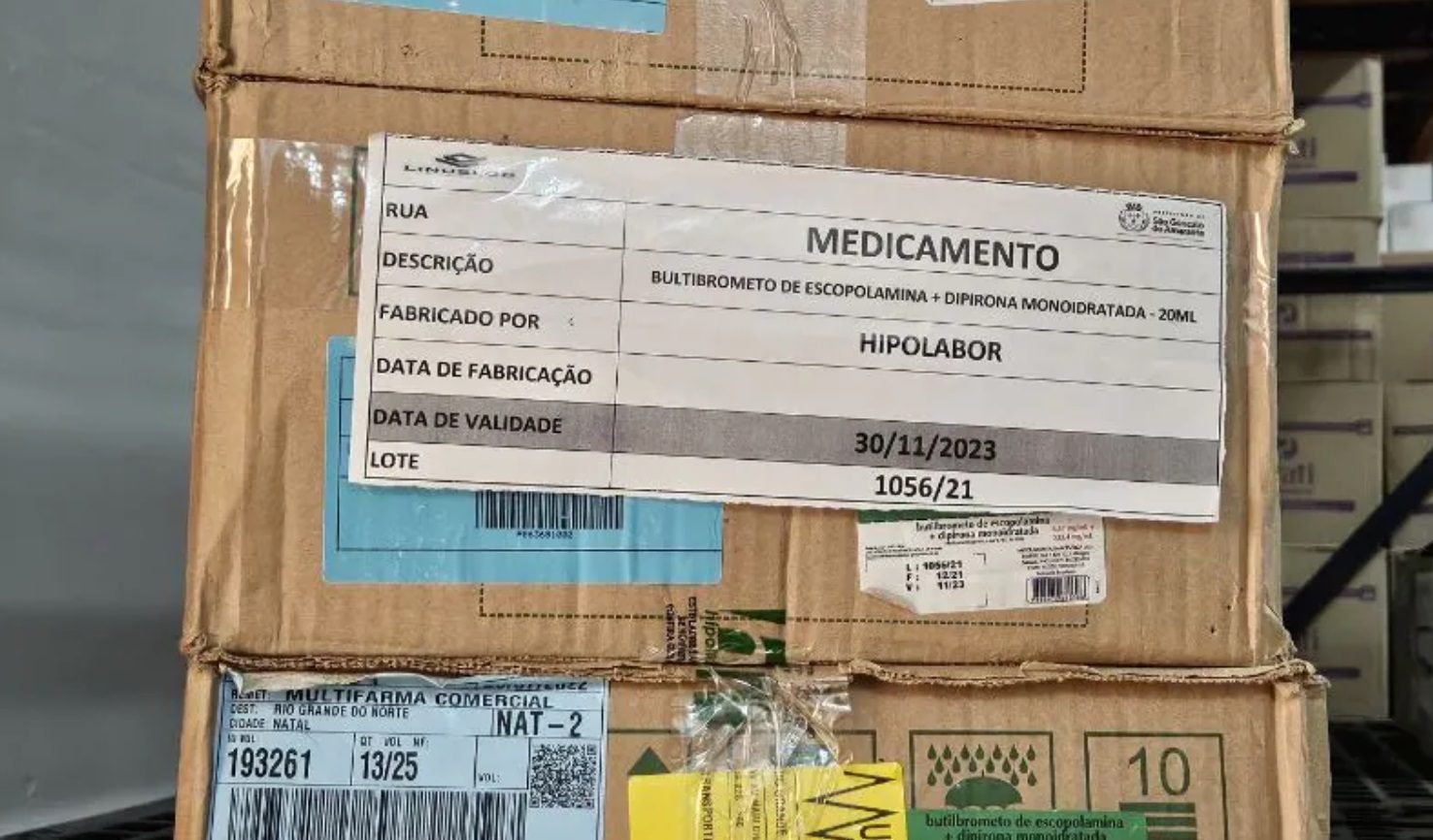 Jaime Calado encontra medicamentos vencidos em depósito de São Gonçalo do Amarante