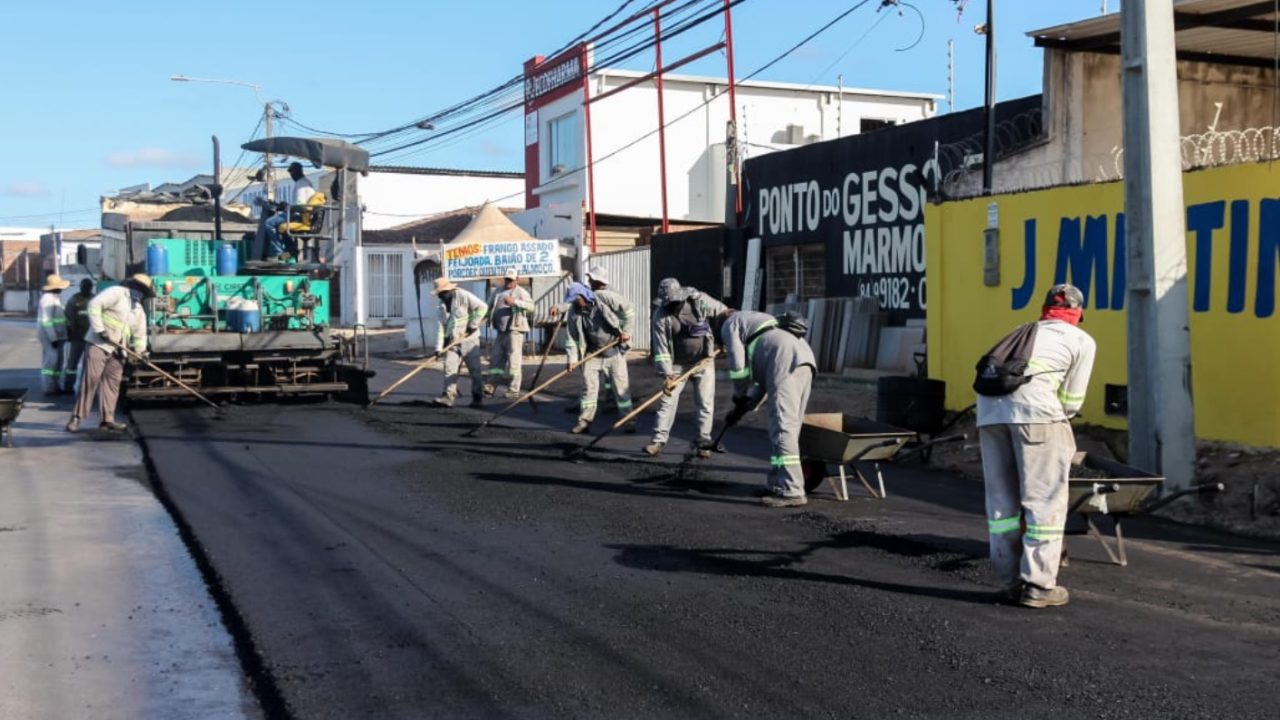 Obras de duplicação da RN-313 em Parnamirim avançam para segunda etapa