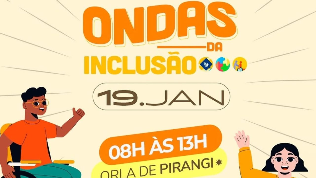 Parnamirim promove evento 'Ondas da Inclusão' em Pirangi