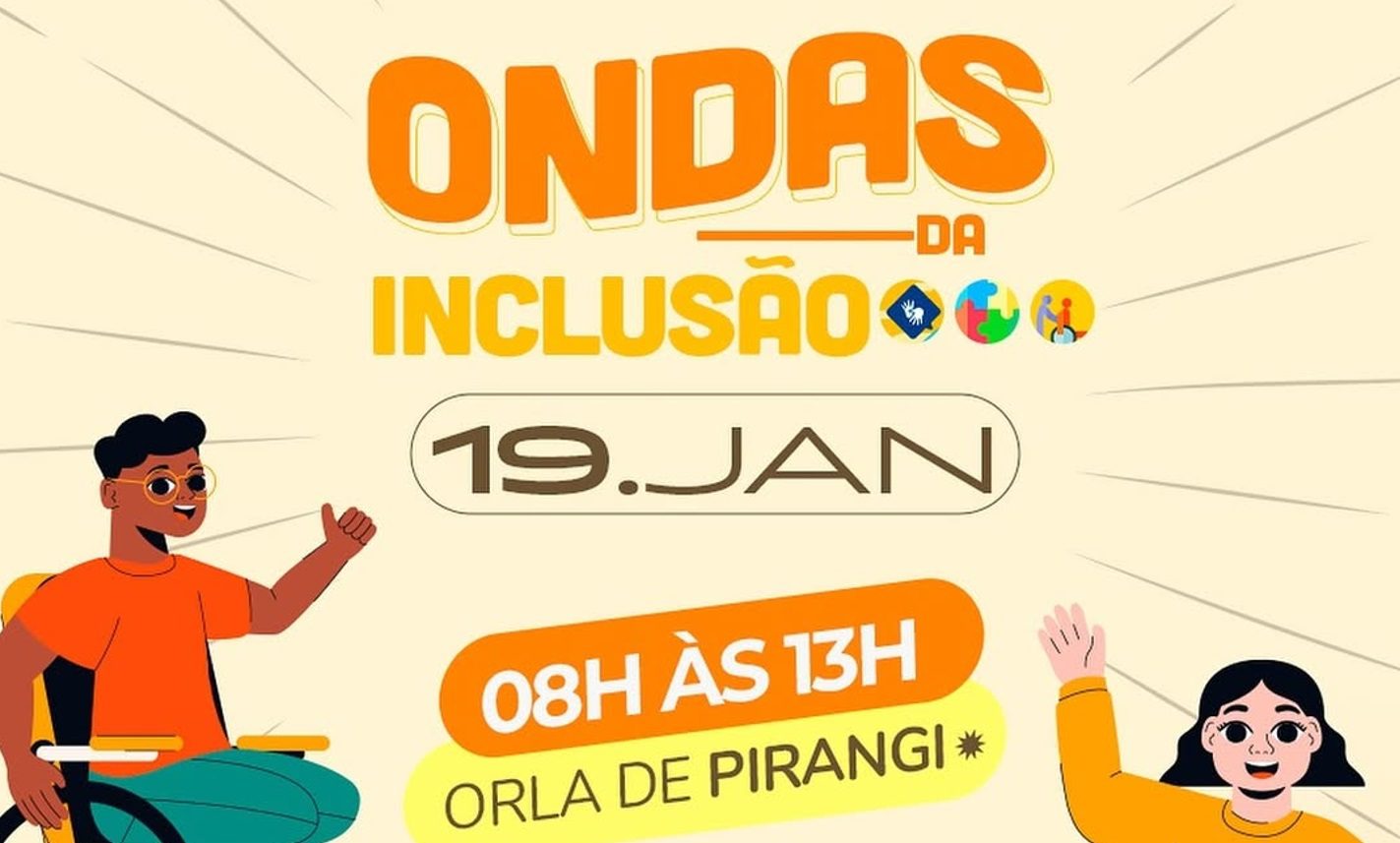 Parnamirim promove evento 'Ondas da Inclusão' em Pirangi