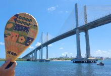 SENAI leva buggy elétrico e oficinas de gastronomia à praia da Redinha