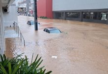 Chuvas levam quatro cidades a decretar emergência em Santa Catarina