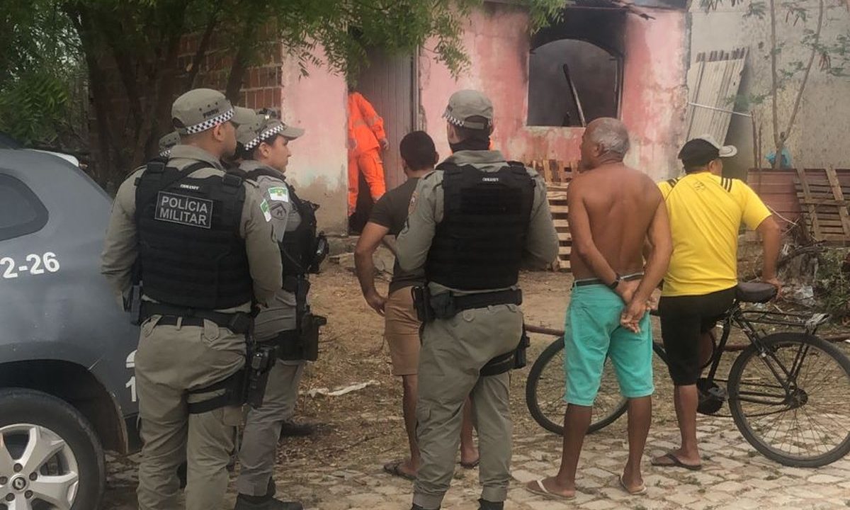 Mulher morre carbonizada durante incêndio dentro de casa em Mossoró