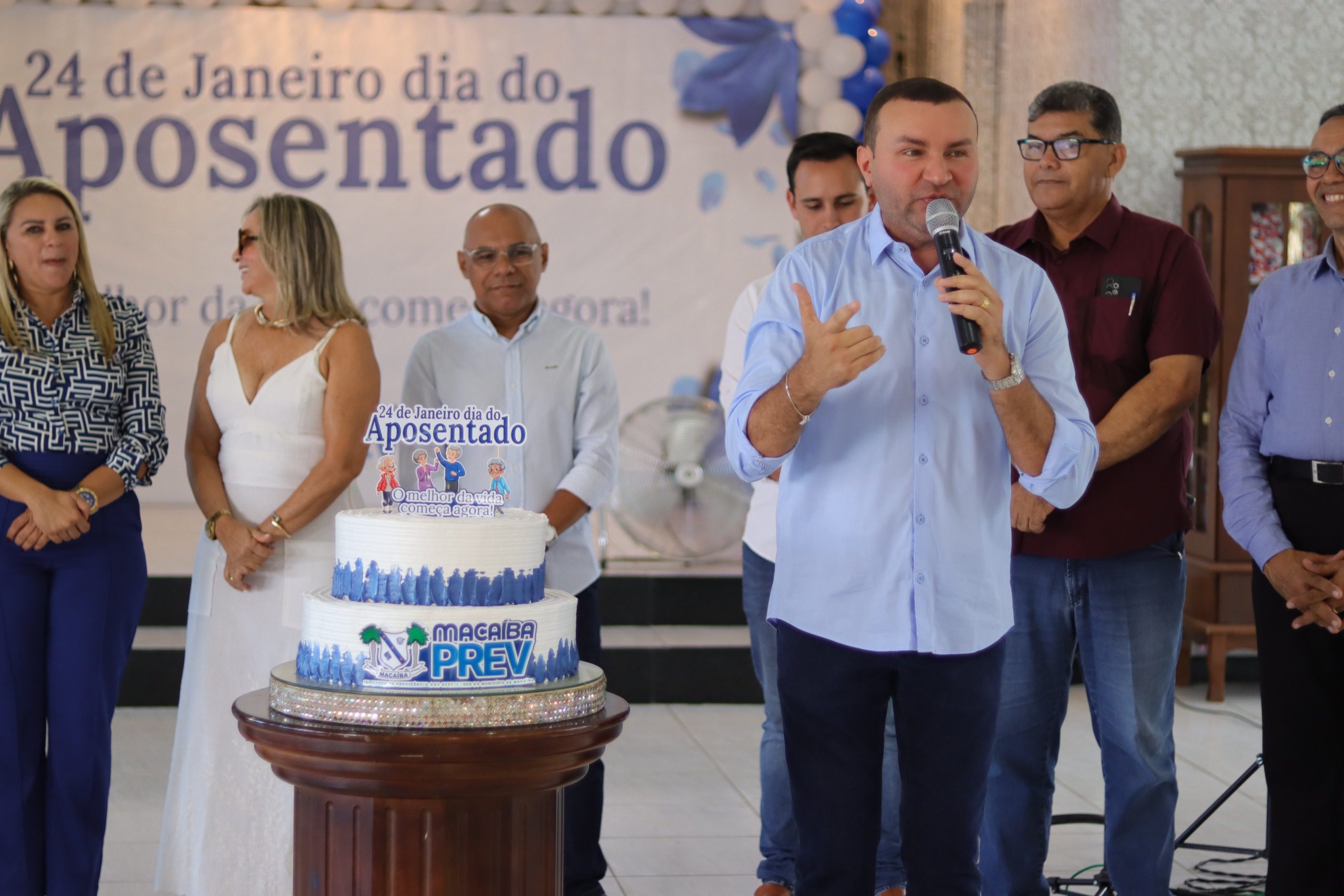 MacaíbaPrev celebra Dia do Aposentado com café da manhã