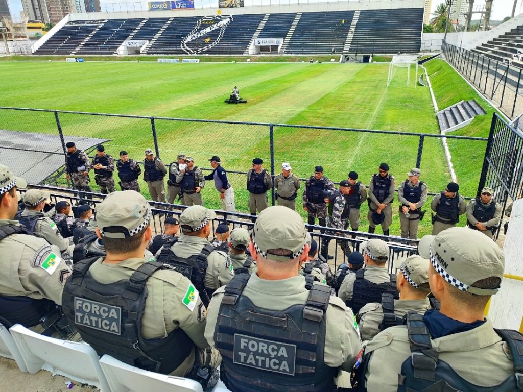 MPRN acompanha treinamento simulado no estádio Frasqueirão para partida entre ABC e América