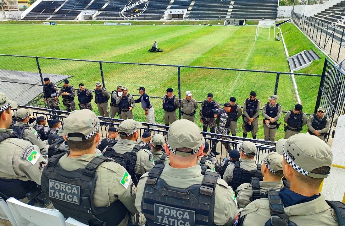 MPRN acompanha treinamento simulado no estádio Frasqueirão para partida entre ABC e América