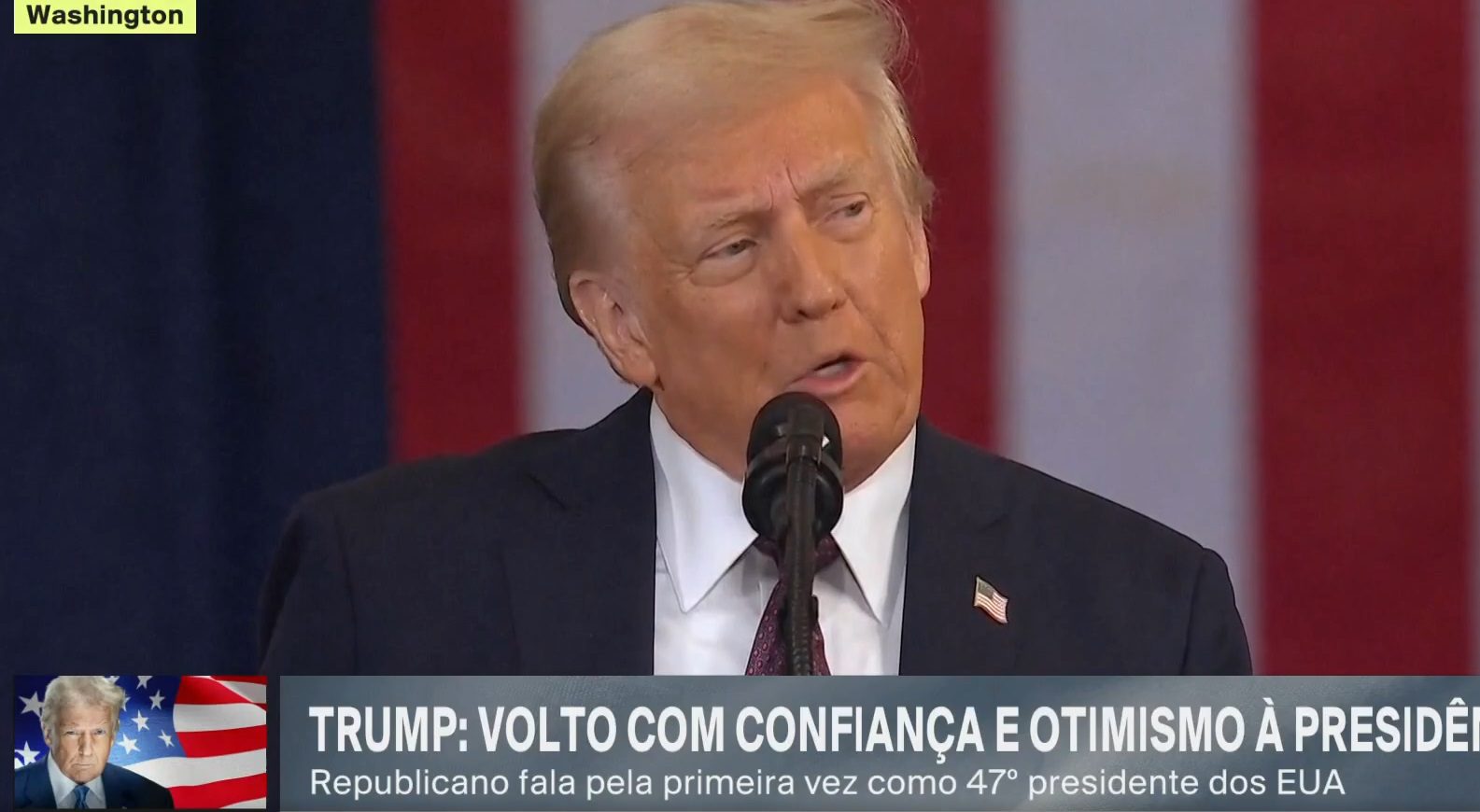 Em discurso de posse Trump dispara: "Agora só existem dois gêneros, masculino e feminino"