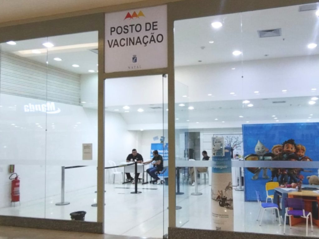 Vacinação em Natal: shoppings ampliam horários aos sábados; veja como se imunizar