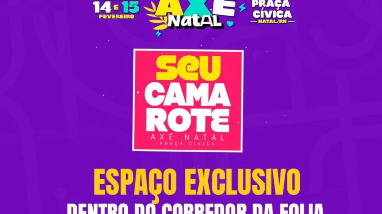 Axé Natal 2025: camarote exclusivo oferece visão privilegiada e shows de É o Tchan e Olodum