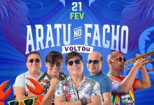 Bloco Aratu no Facho retorna à praia de Tabatinga com show da Banda Grafith