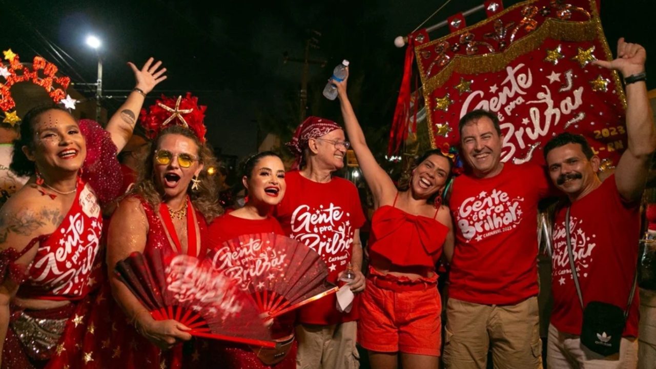 Bloco 'Gente é Pra Brilhar' anuncia prévia de Carnaval com temática contra a escala 6x1 em Natal