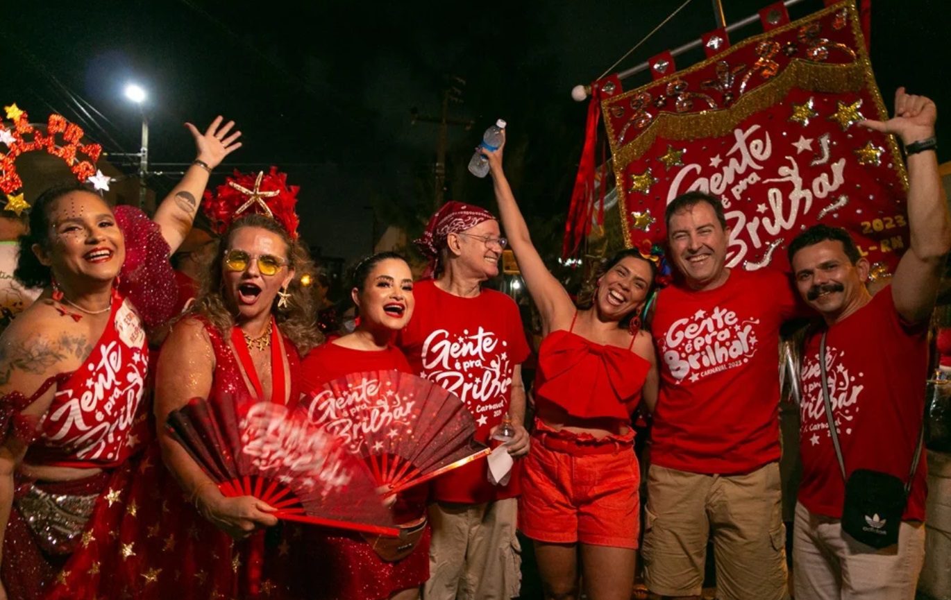 Bloco 'Gente é Pra Brilhar' anuncia prévia de Carnaval com temática contra a escala 6x1 em Natal