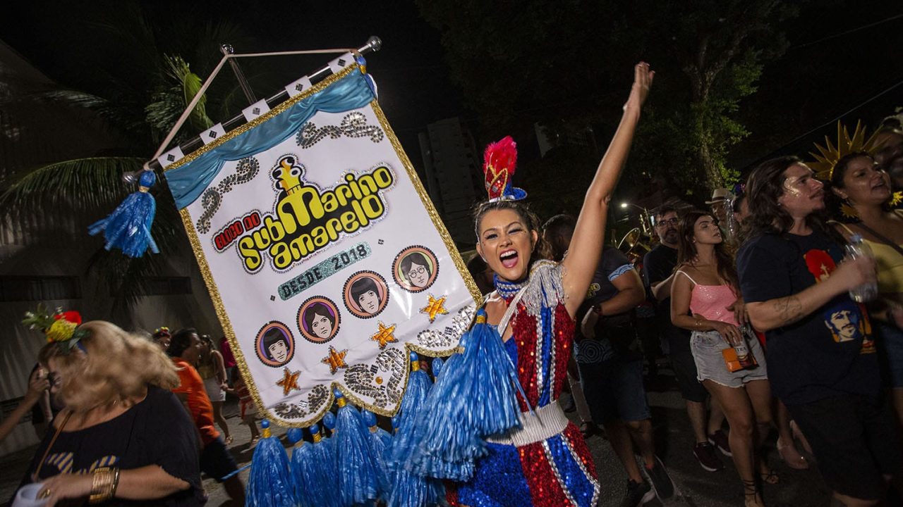 Bloco do Submarino Amarelo leva Beatles ao Carnaval de Petrópolis, em Natal