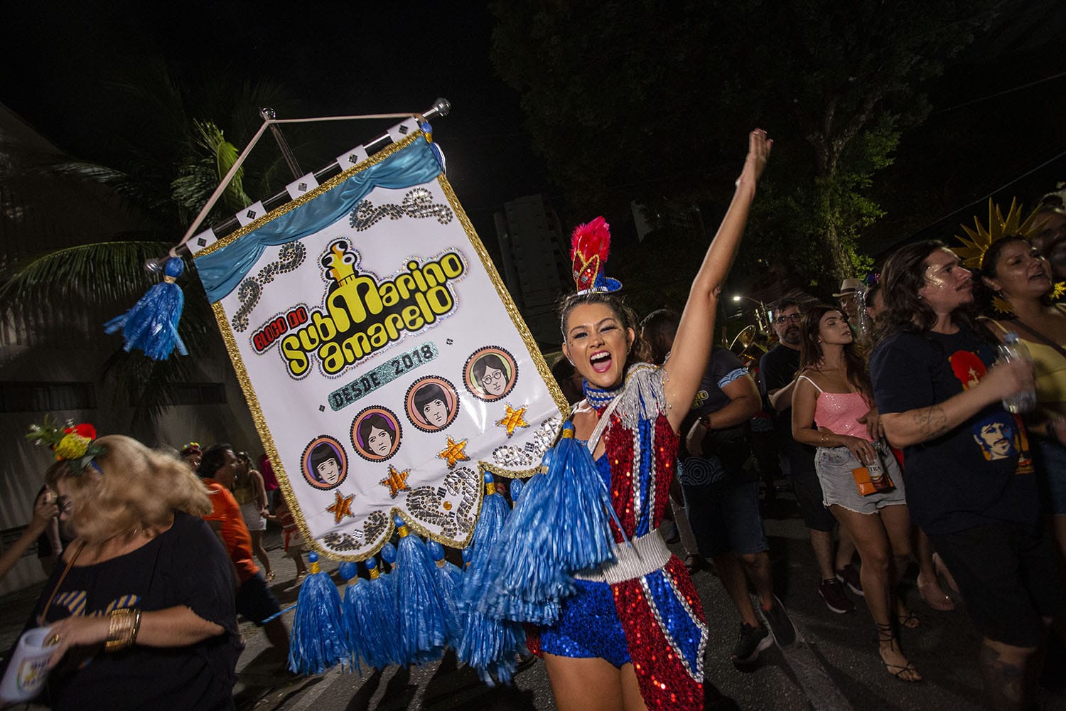 Bloco do Submarino Amarelo leva Beatles ao Carnaval de Petrópolis, em Natal