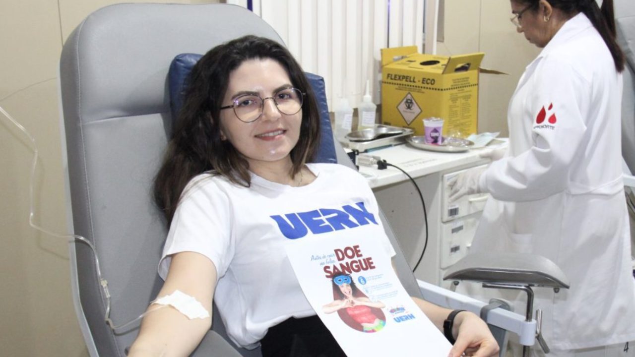 Campanhas da Uern incentivam doações de sangue ao Hemocentro Mossoró