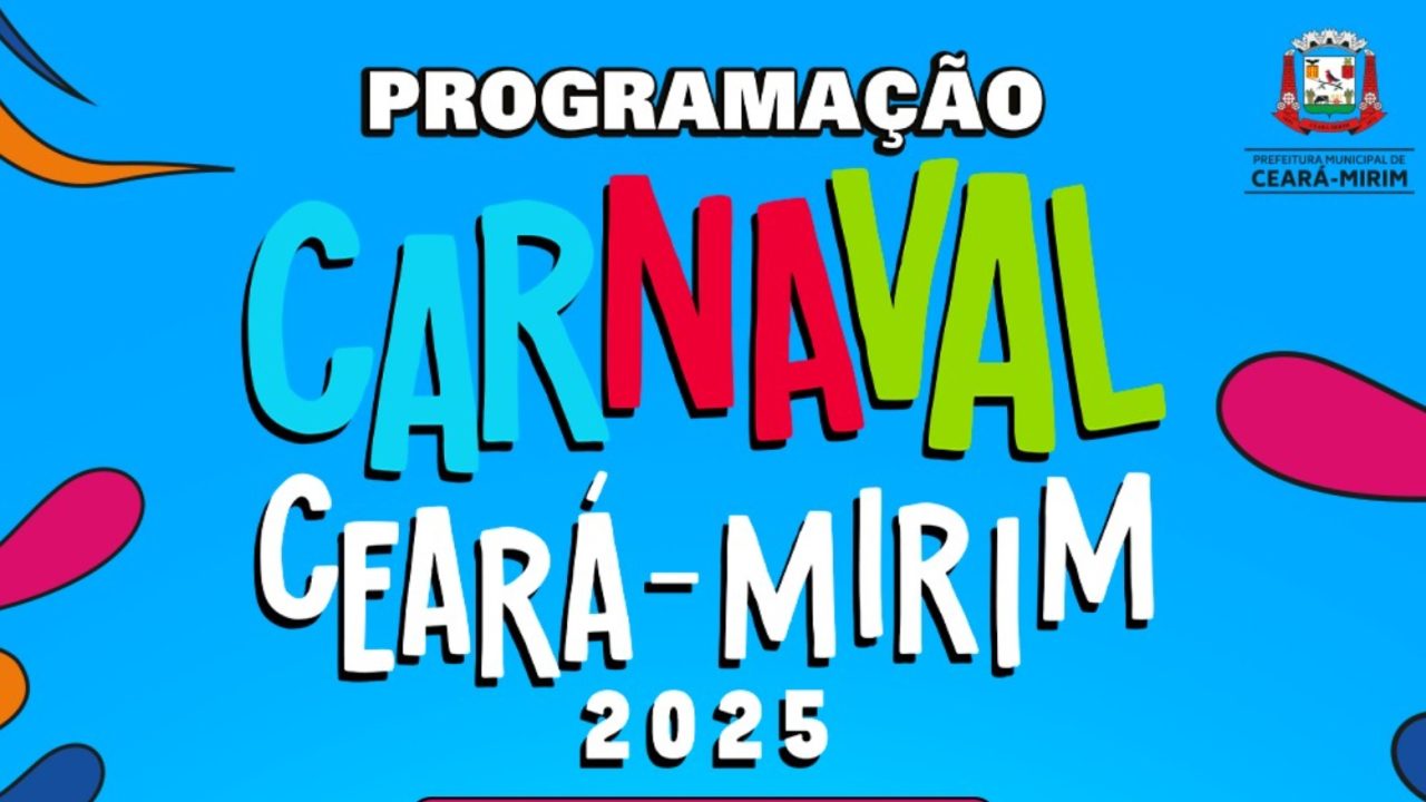 Ceará-Mirim dá a largada no Carnaval 2025 com programação diversificada e atrações nacionais