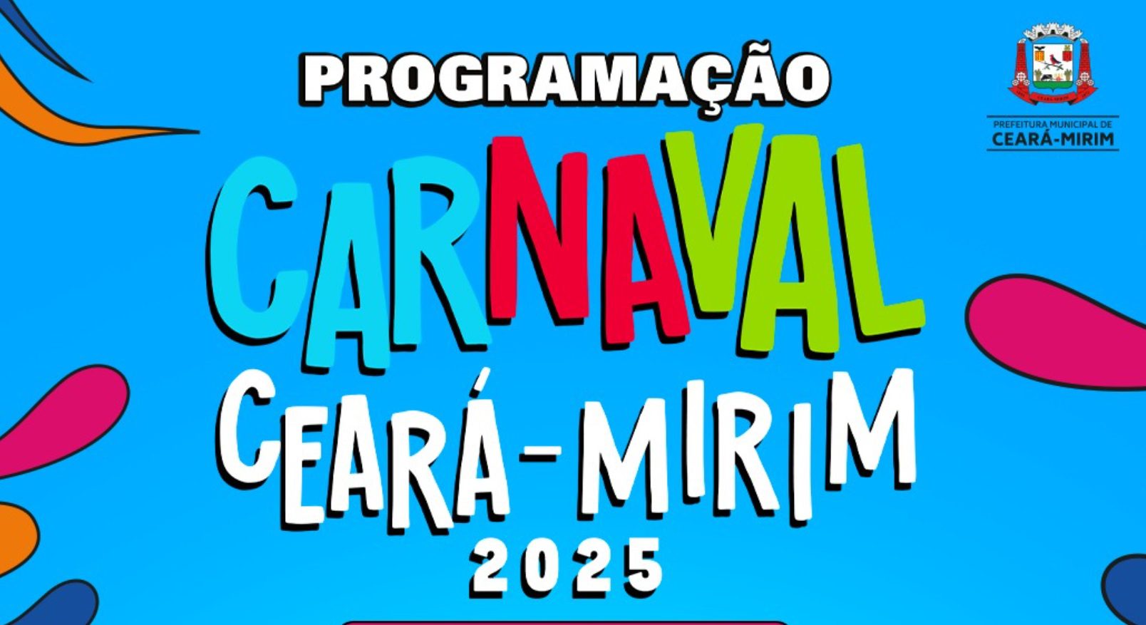 Ceará-Mirim dá a largada no Carnaval 2025 com programação diversificada e atrações nacionais