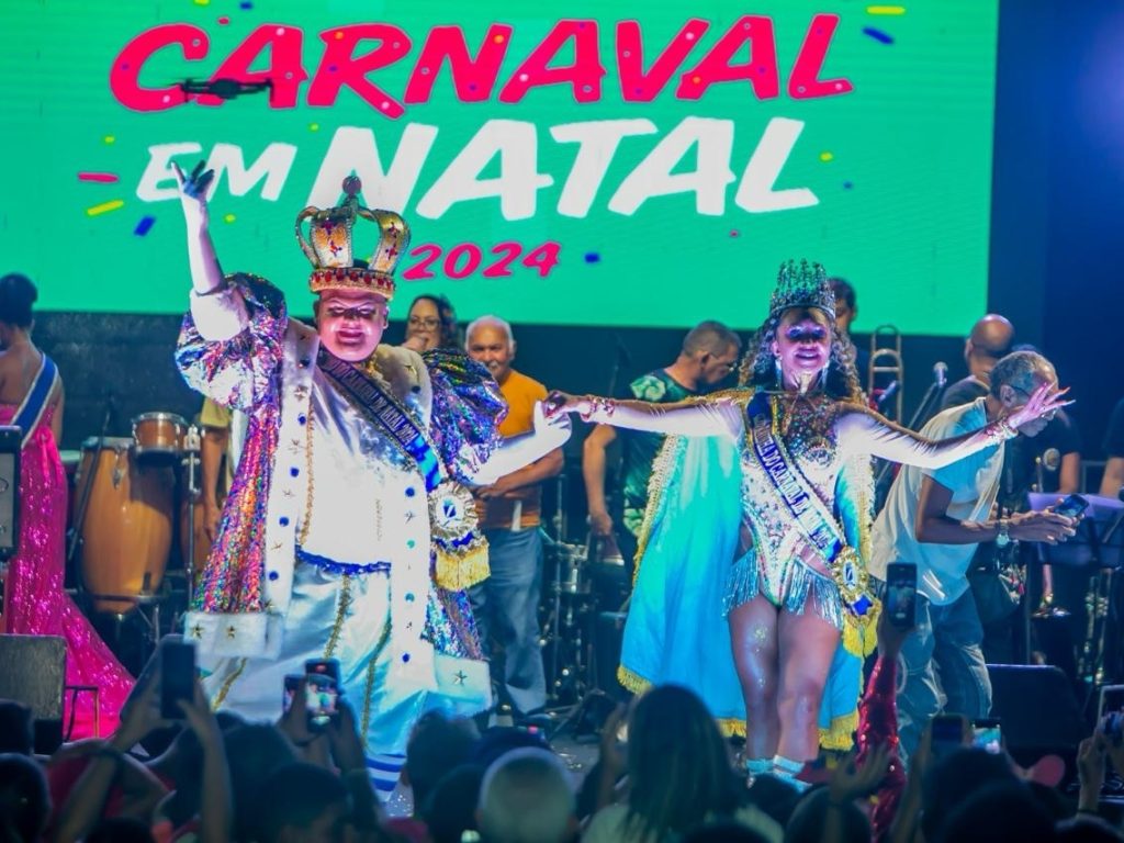 Concurso define Rei Momo e Rainha do Carnaval de Natal 2025