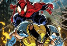 Quadrinho Homem-Aranha e Wolverine