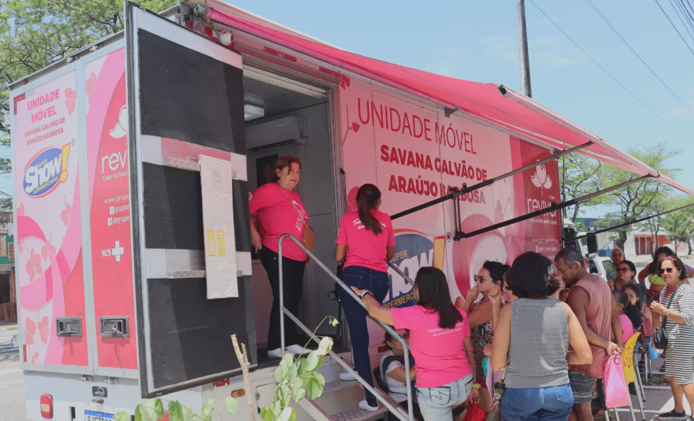 Natal oferece mamografias itinerantes para detecção precoce do câncer de mama