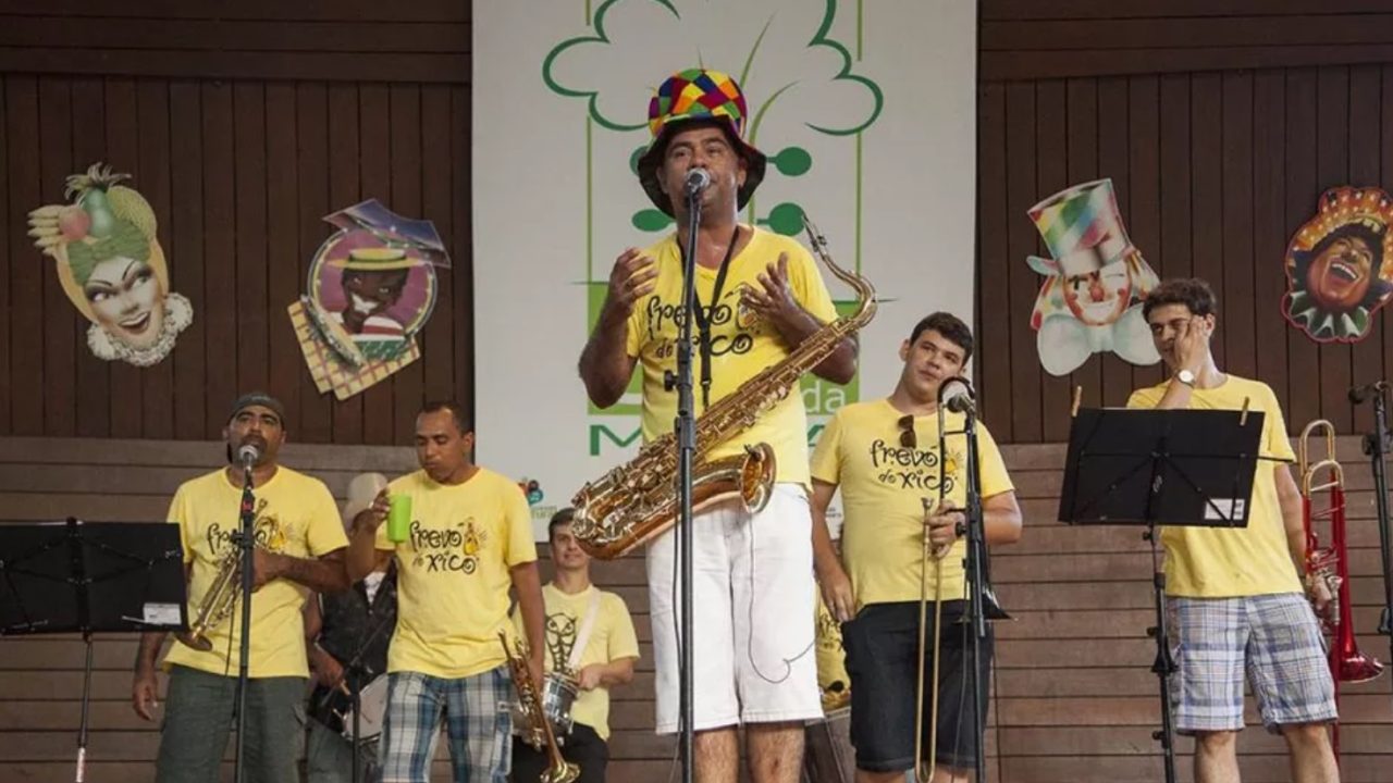 Orquestra Frevo do Xico e Banda da Praia agitam o carnaval de Natal em Ponta Negra