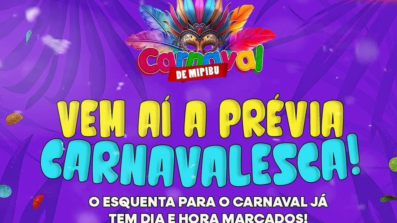 São José de Mipibu se prepara para as prévias de Carnaval 2025 no centro da cidade