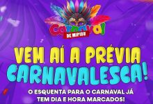 São José de Mipibu se prepara para as prévias de Carnaval 2025 no centro da cidade