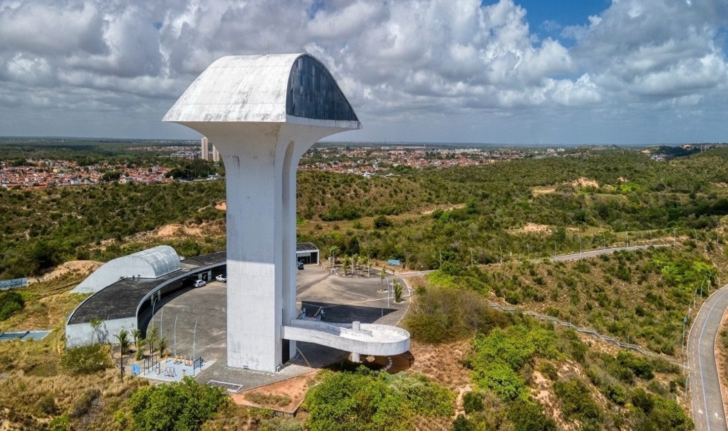 Torre do Parque da Cidade que abriga o Memorial Natal reabre neste sábado