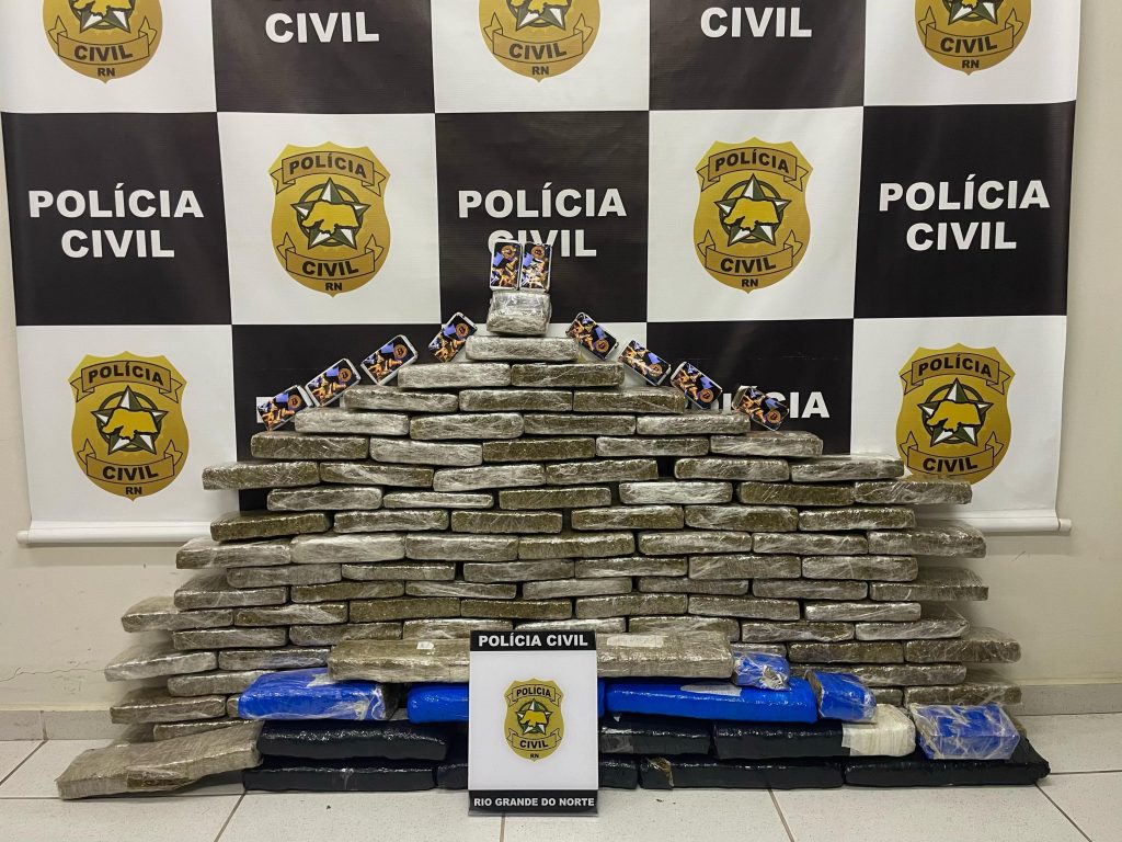 Empresa de logística em Parnamirim é alvo de operação que apreende 100 kg de maconha