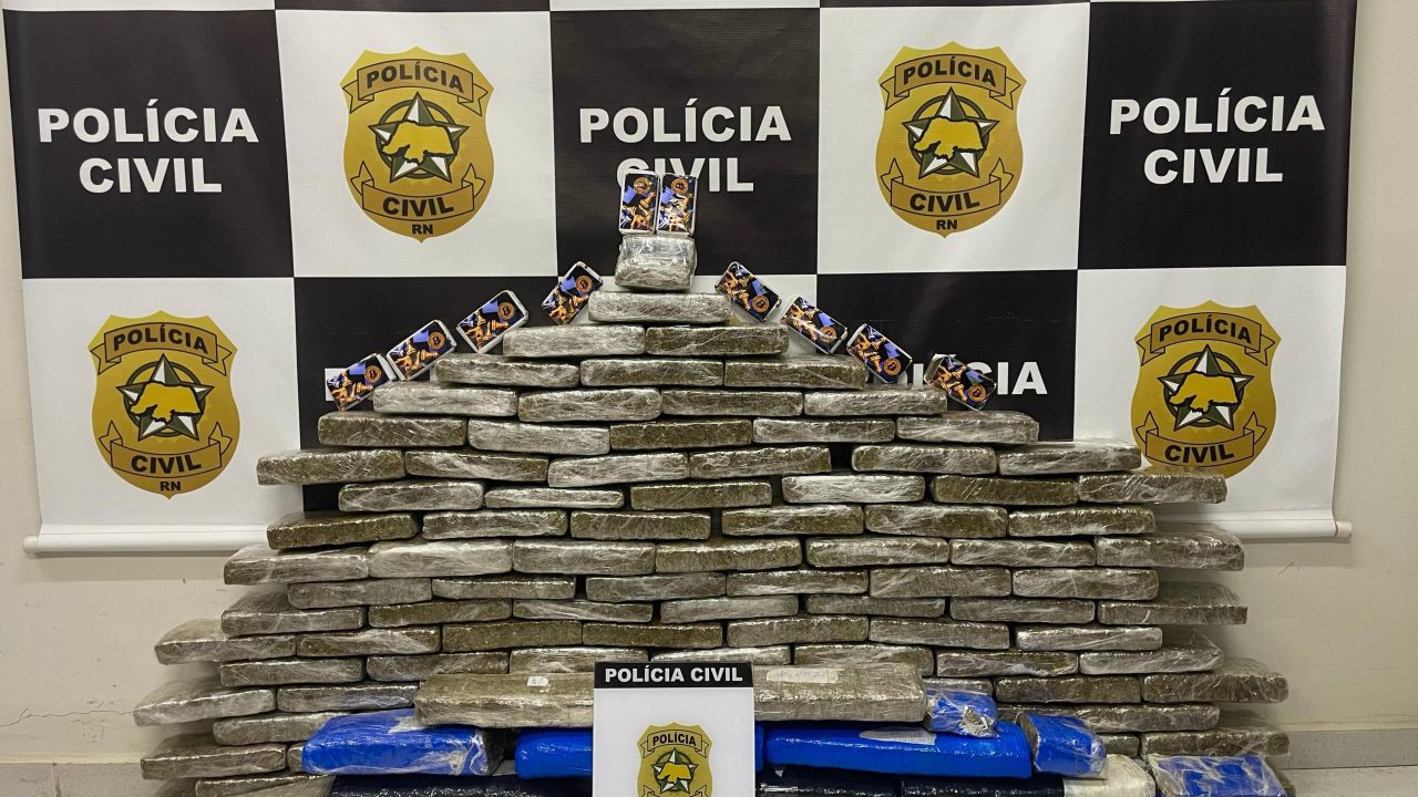 Empresa de logística em Parnamirim é alvo de operação que apreende 100 kg de maconha