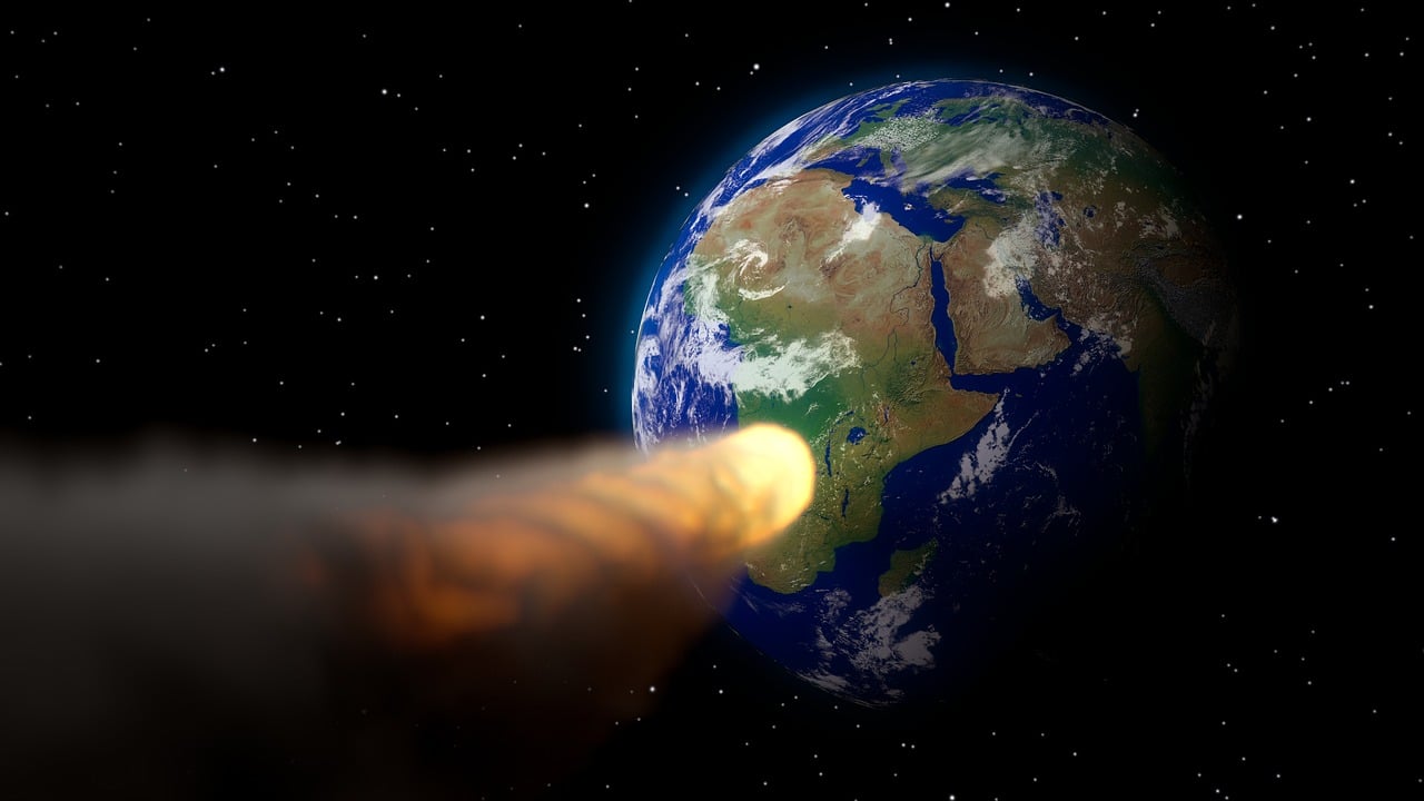 Asteroide impactando a Terra