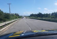 Motorista é flagrado na contramão na BR-101 e assusta condutores em Canguaretama