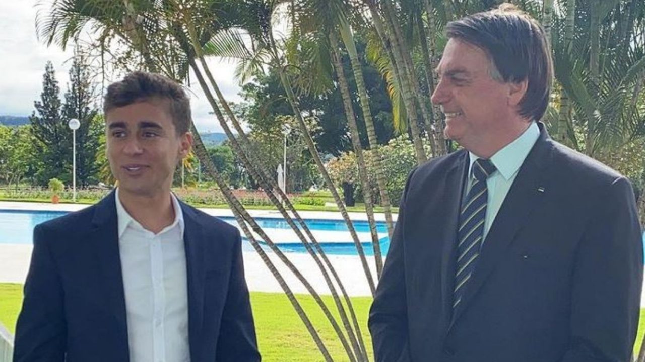 Nikolas Ferreira e Jair Bolsonaro