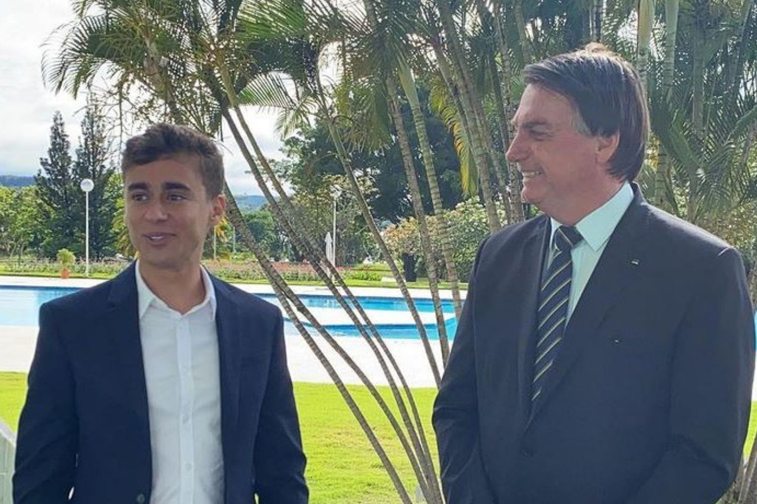 Nikolas Ferreira e Jair Bolsonaro