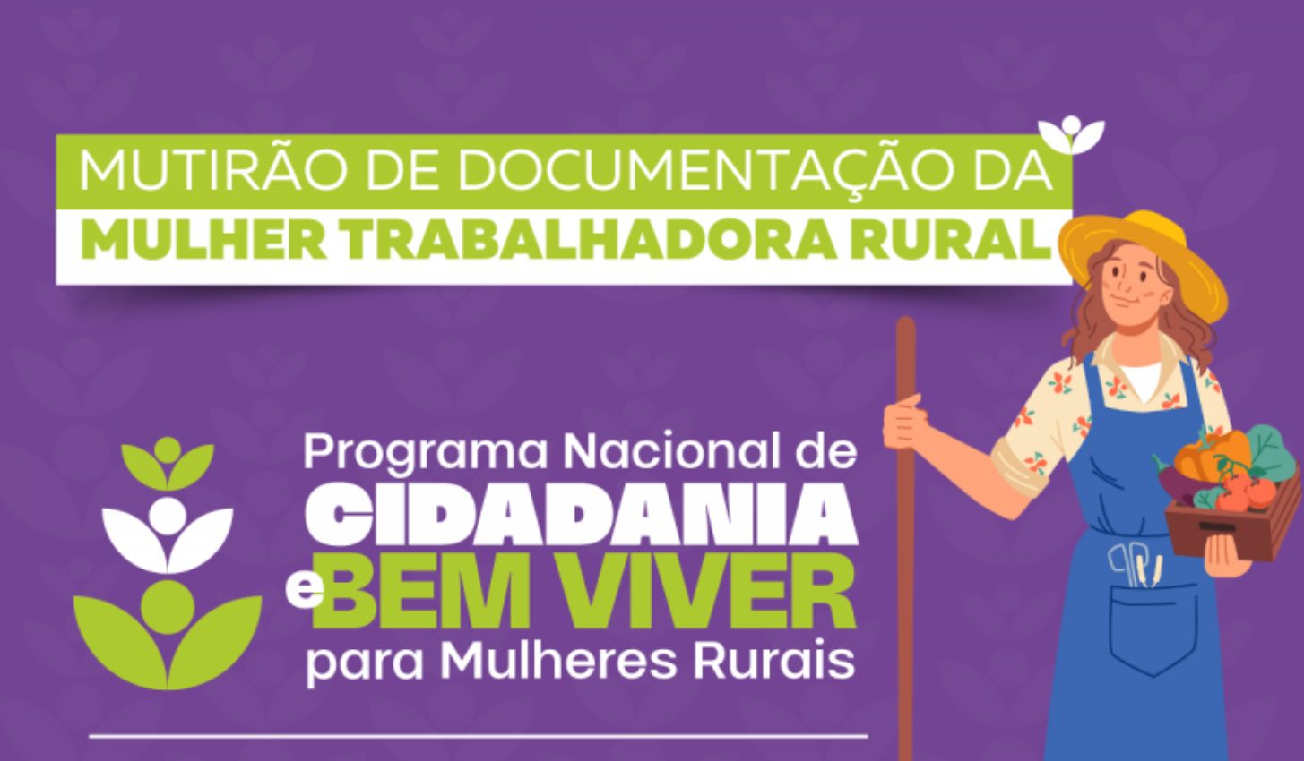 Caicó recebe mutirão de documentação para mulheres trabalhadoras rurais