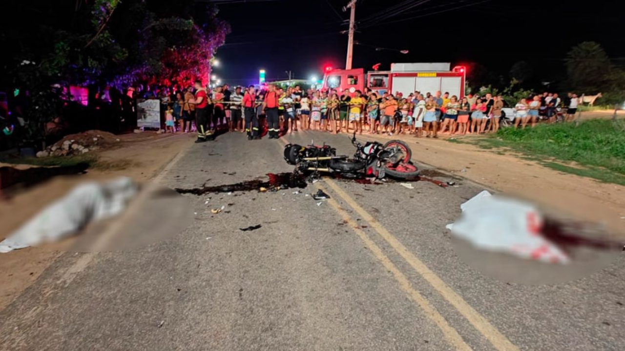 Colisão frontal entre motocicletas resulta em duas mortes na cidade de Assú