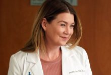 Ellen Pompeo em Grey's Anatomy