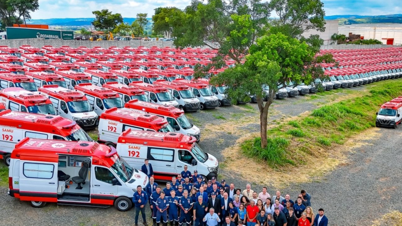 Governo federal impulsiona SAMU com entrega de 789 ambulâncias e plano de universalização