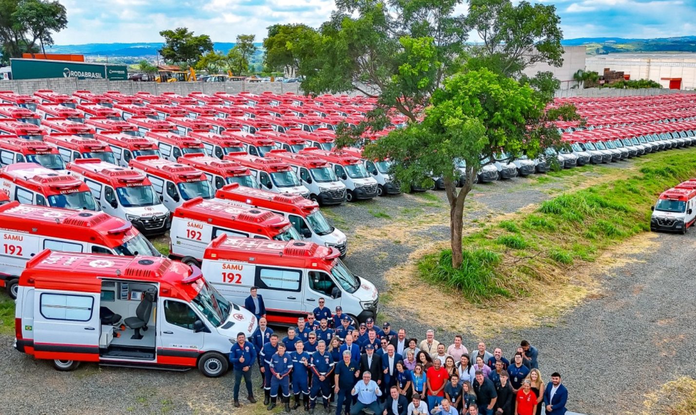 Governo federal impulsiona SAMU com entrega de 789 ambulâncias e plano de universalização