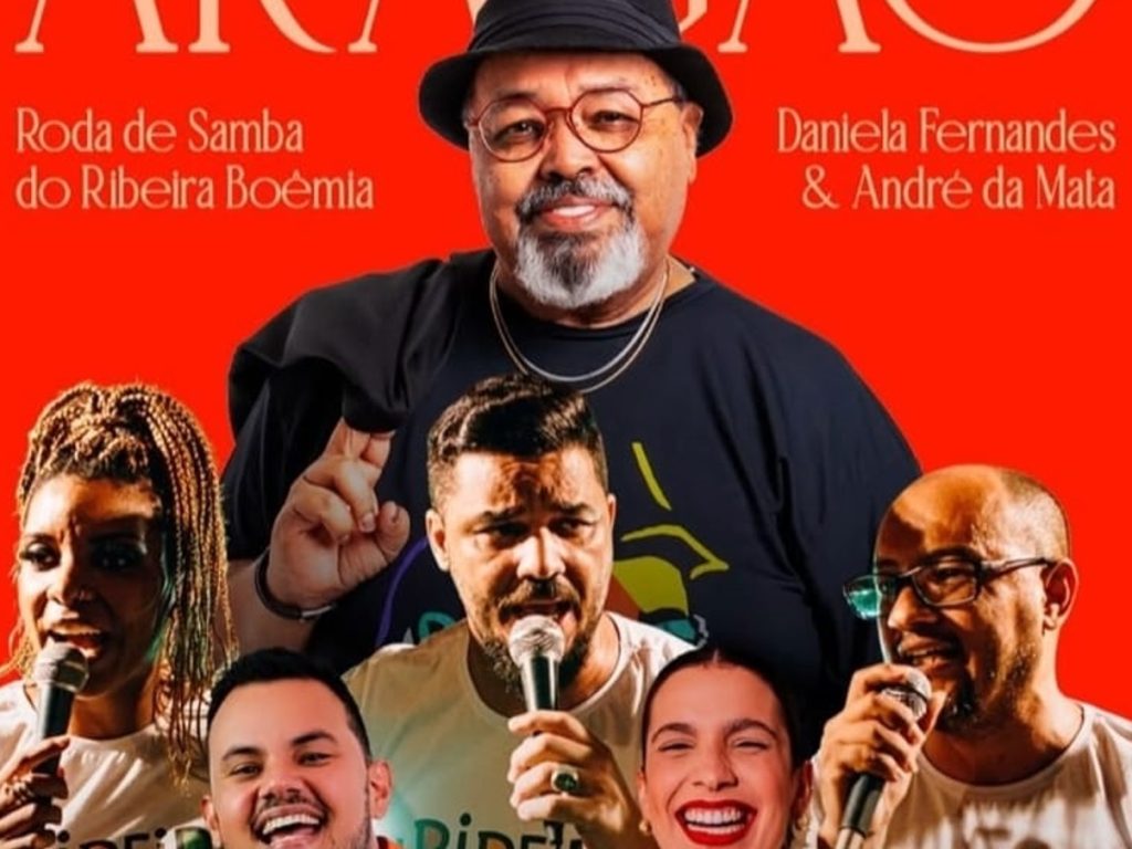 Jorge Aragão e Roda de Samba Ribeira Boêmia se apresentam no Teatro Riachuelo