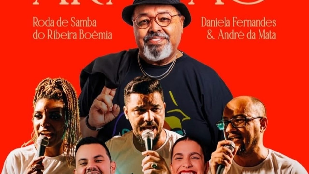 Jorge Aragão e Roda de Samba Ribeira Boêmia se apresentam no Teatro Riachuelo