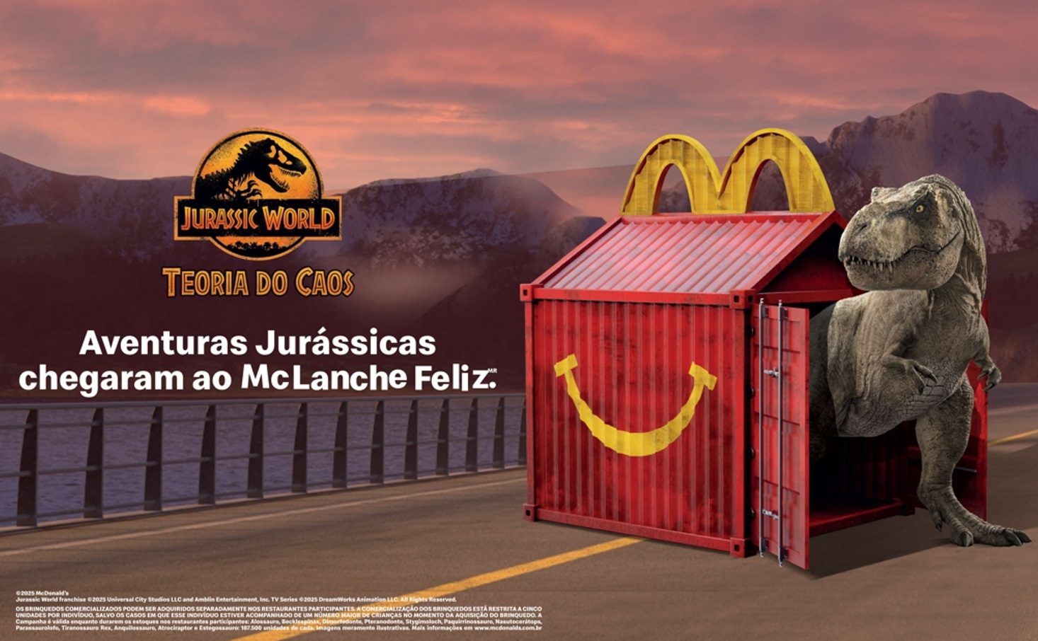 Jurassic World invade o McLanche Feliz