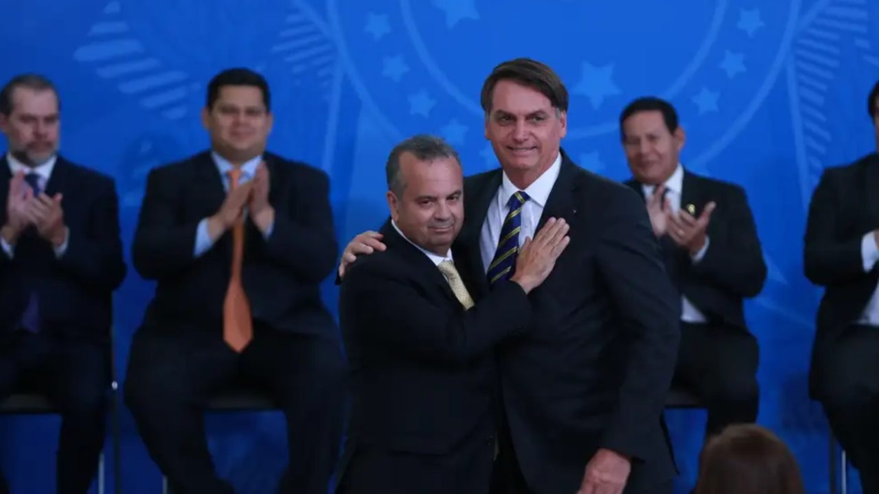 Rogério Marinho e Jair Bolsonaro