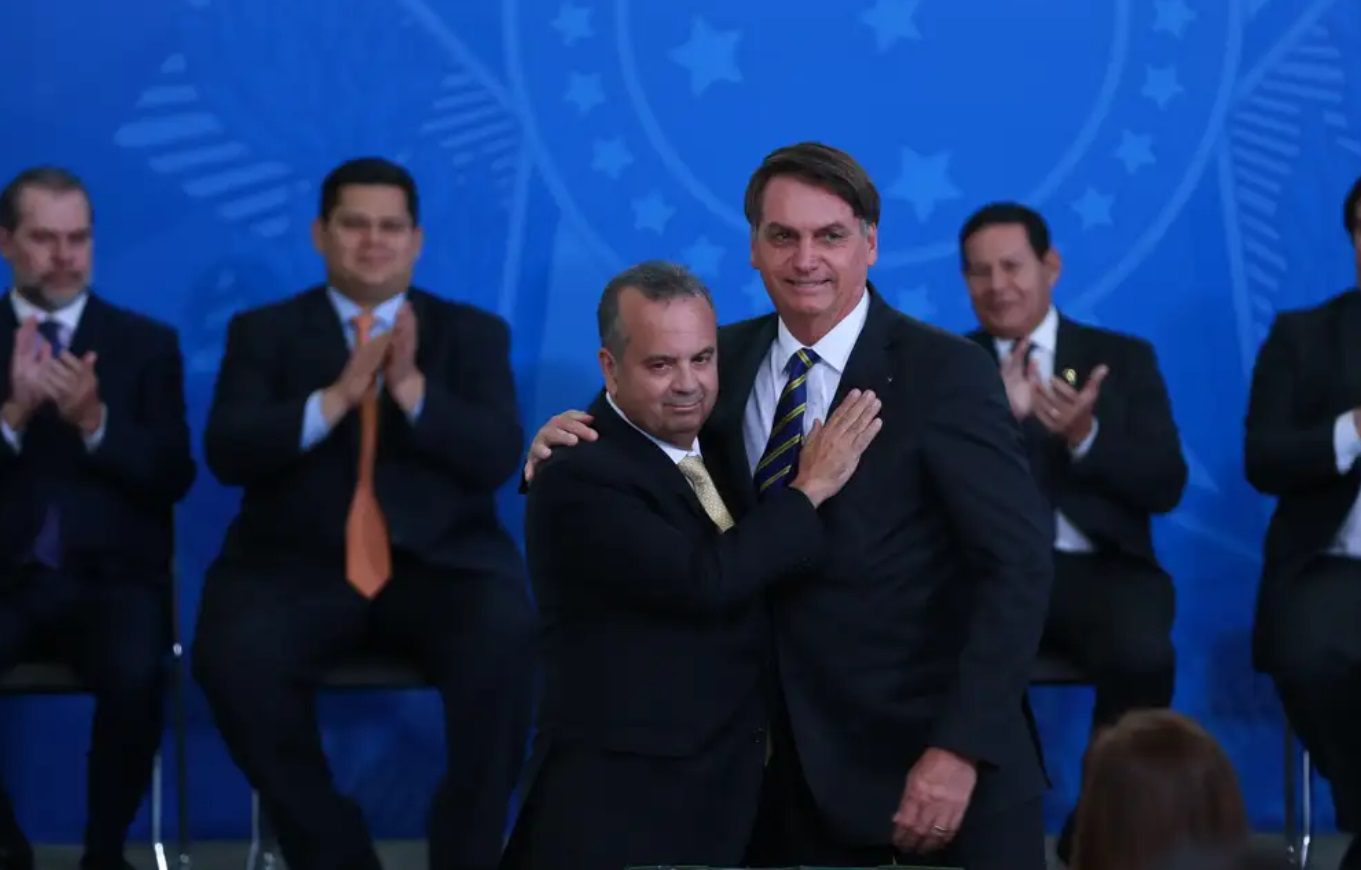 Rogério Marinho e Jair Bolsonaro