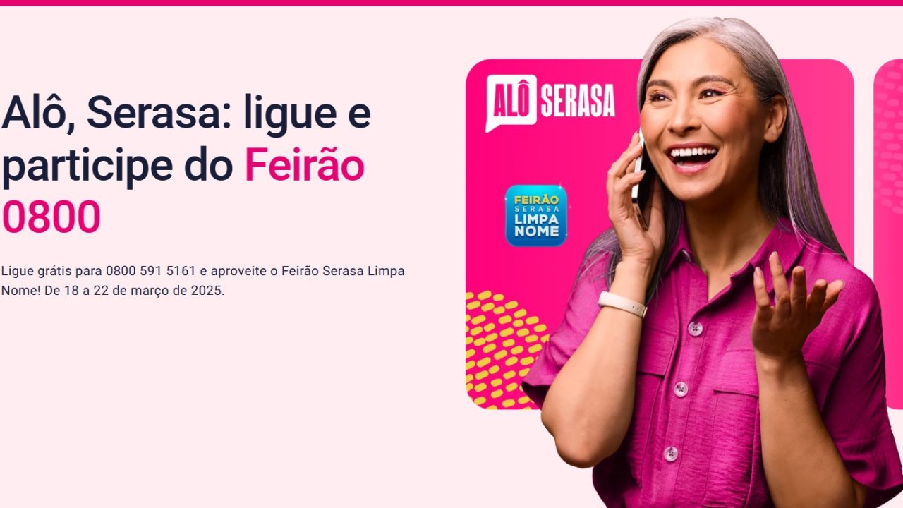 Serasa lança 'Alô Serasa' para renegociação de dívidas por telefone