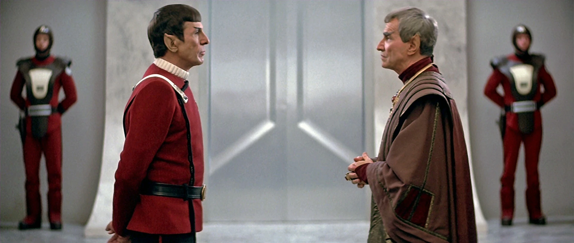 Spock and Sarek Federation council