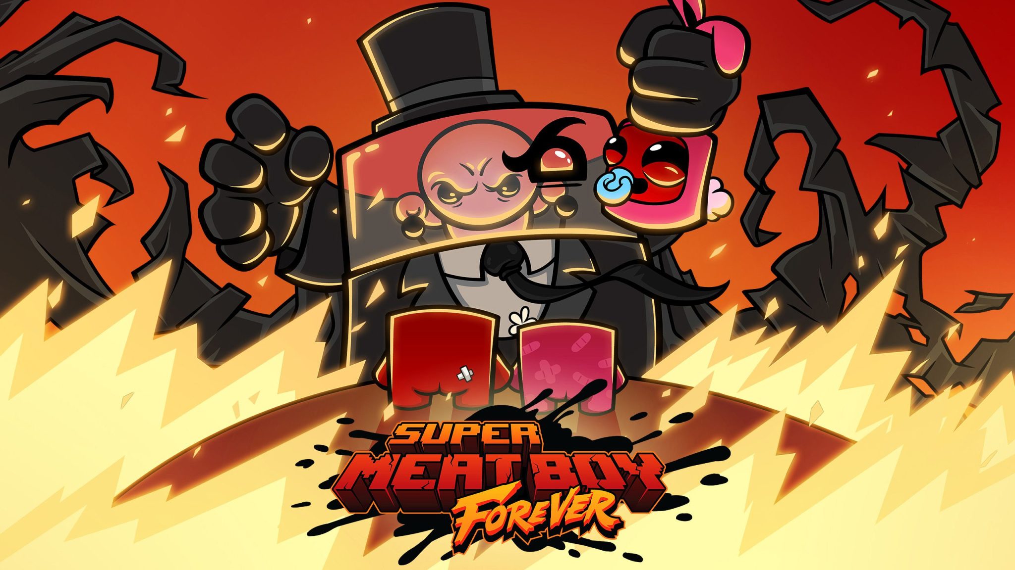 Super Meat Boy Forever gratuito na Epic Games Store